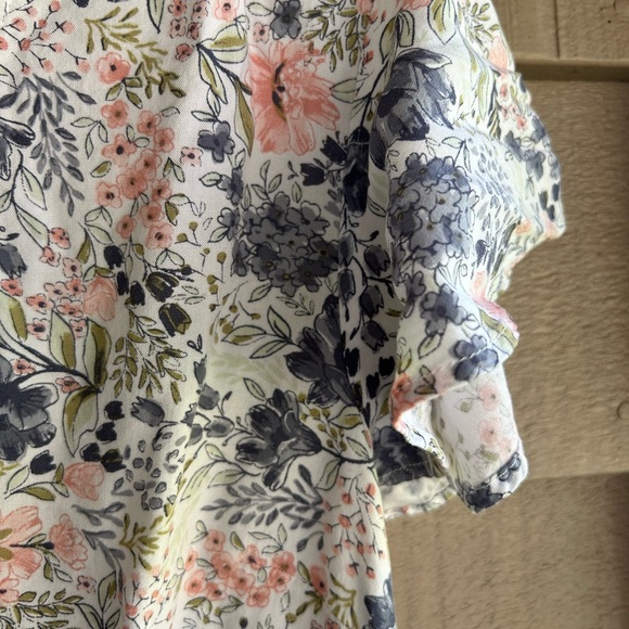 Angels forever young dress lightweight summer feel cap.sleeves drawstring waist. - Picture 3 of 5